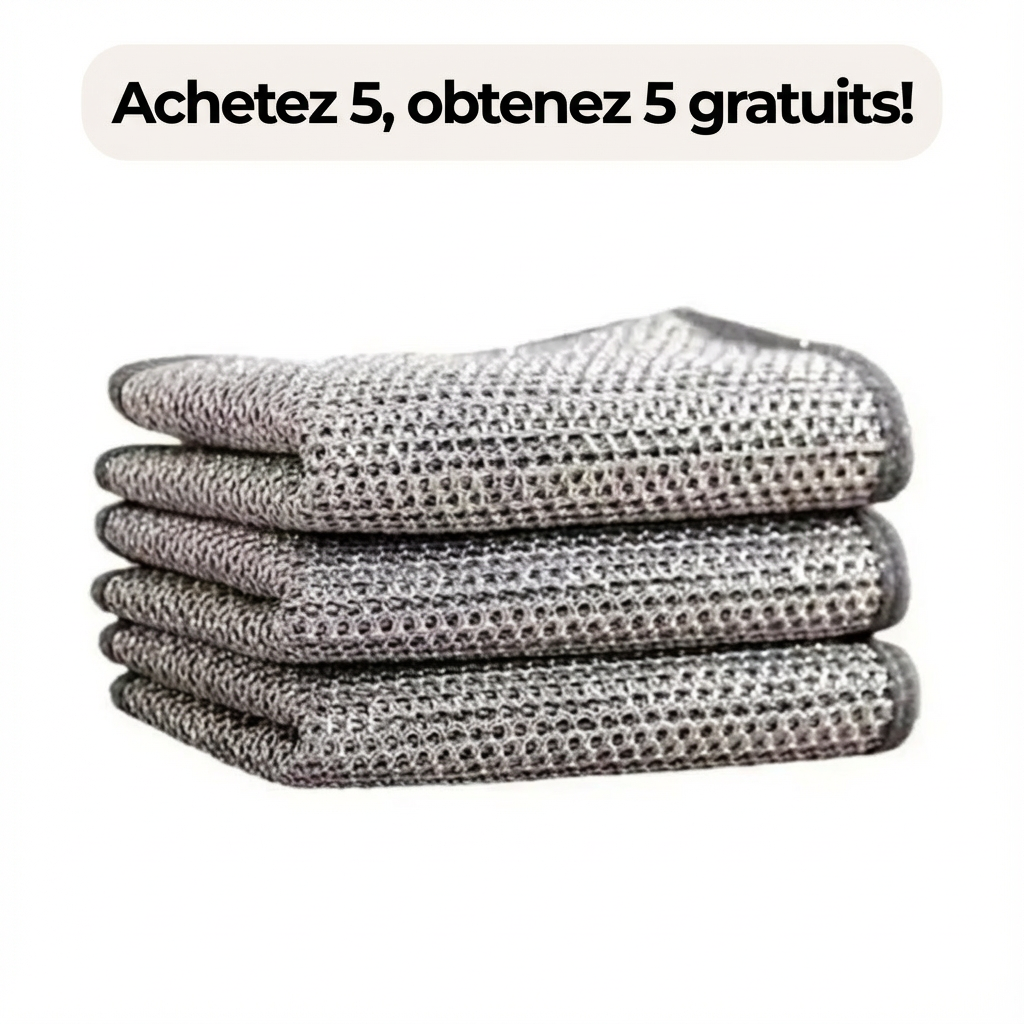 NettoFacile™ - Puissant et sans rayures pour tout nettoyage !