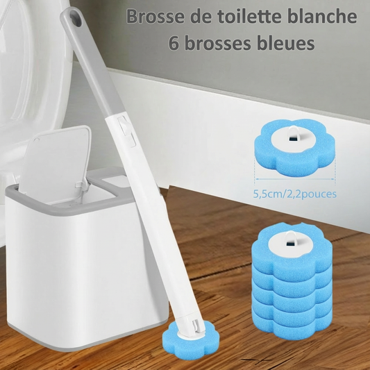 SaniBrosse™ – La brosse WC ultra hygiénique qui élimine les bactéries au lieu de les propager