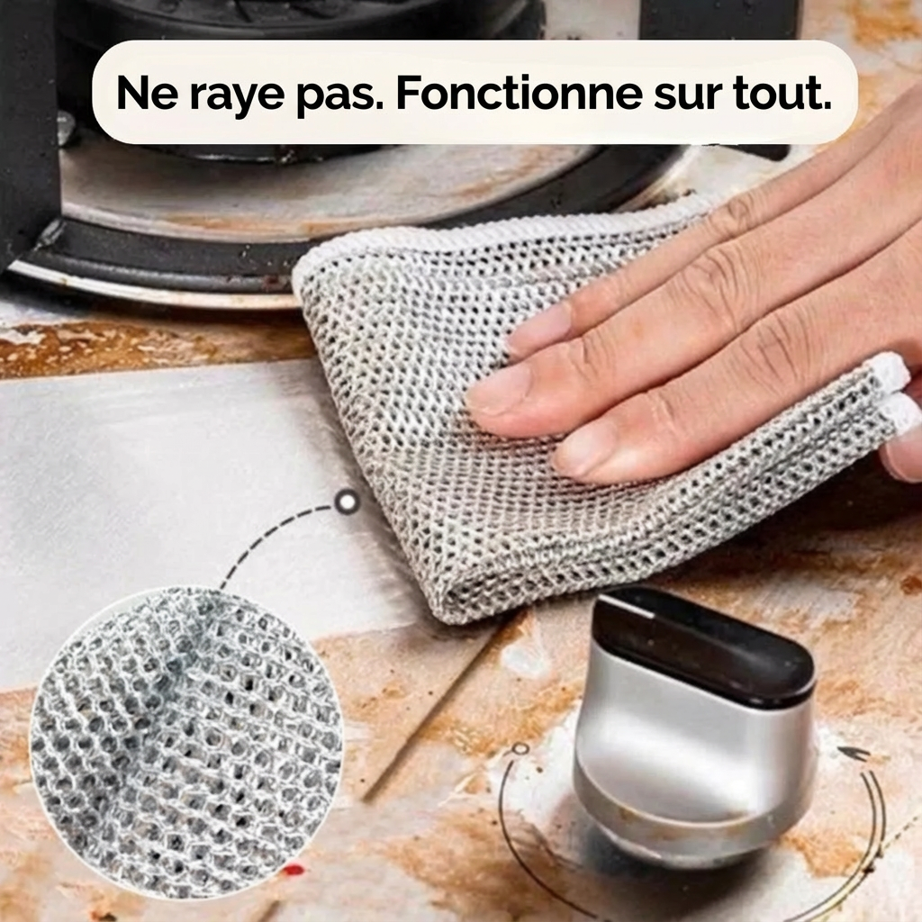 NettoFacile™ - Puissant et sans rayures pour tout nettoyage !