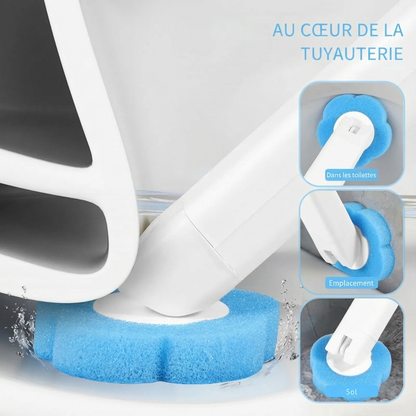 SaniBrosse™ – La brosse WC ultra hygiénique qui élimine les bactéries au lieu de les propager