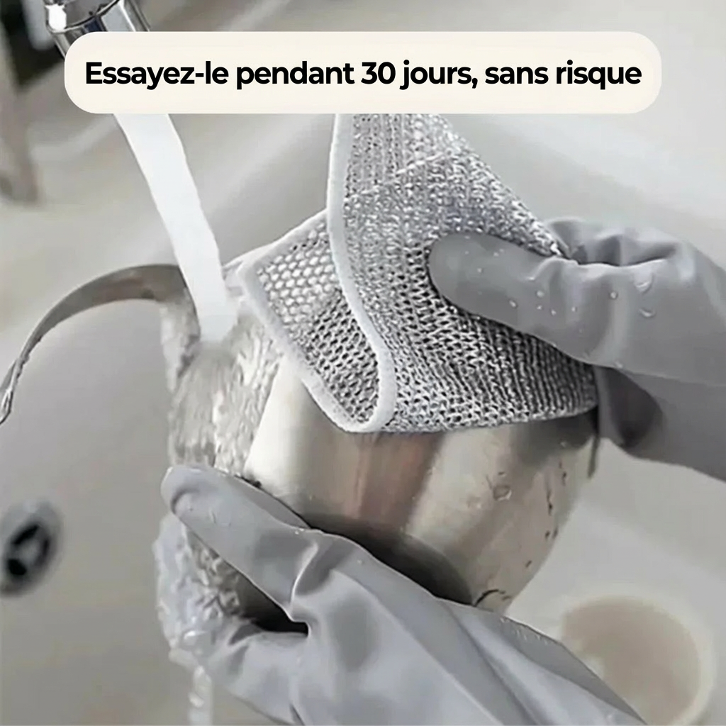 NettoFacile™ - Puissant et sans rayures pour tout nettoyage !
