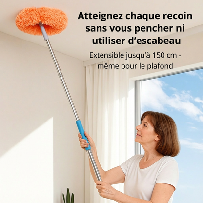 Nettoie360™ Mop - Jusqu'au plafond, dans chaque recoin
